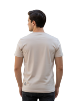 COVALI/TSHIRT OMBRA BEIGE T2405 - Image 2
