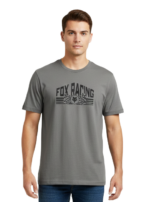 FOX/TSHIRT HEATHER GRAPHITE 6141 FINAL LAP