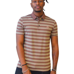 LORETI/GOLF TSHIRT NIVA KHAKI T0701