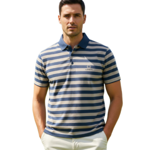 LORETI/GOLF TSHIRT NIVA BLACK T0702