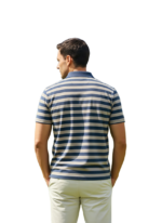 LORETI/GOLF TSHIRT NIVA BLACK T0702 - Image 2