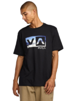 RVCA/TSHIRT BLACK 353522 BALANCE BOX