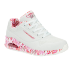 SKECHERS/155506 WITH RED PINK UNO