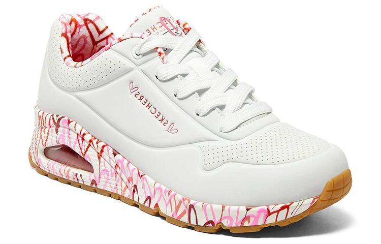 SK1742-1 SKECHERS/155506 WITH RED PINK UNO - Image 1
