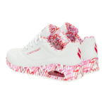 SKECHERS/155506 WITH RED PINK UNO - Image 4