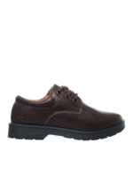 HUSH PUPPIES/CURTIS BROWN LACE UP SCHOOL SHOE 00698 - Image 2