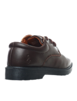 HUSH PUPPIES/CURTIS BROWN LACE UP SCHOOL SHOE 00698 - Image 3