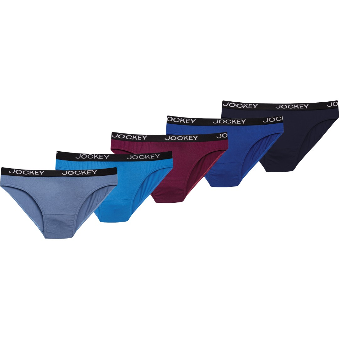 JOC060-1 JOCKEY/BRIEF 5PKT MFA701805 ASSORTED COLORS - Image 1
