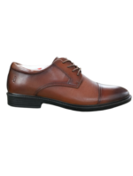 HUSH PUPPIES/REGGIE DARK TAN 1004 - Image 3