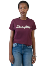 SISSYBOY/TSHIRT BURGANDY KEEP IT COOL T33132