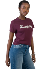 SISSYBOY/TSHIRT BURGANDY KEEP IT COOL T33132 - Image 3