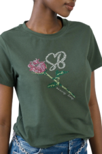 SISSYBOY/TSHIRT GREEN FEEL SOMETHING T33126 - Image 3