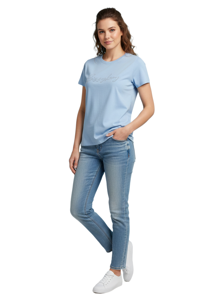 SI1376-1 SISSYBOY/TSHIRT BABY BLUE ALL EYES ON YOU T33118 - Image 1