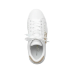 SISSYBOY/SHOES SH1464 WHITE REQUEL PEARL SB SNEAKER WITH SATIN LACES - Image 6