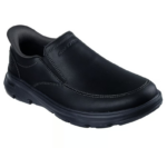 SKECHERS/205518 BLACK ARCH FIT GARZA