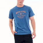 FOX/TSHIRT INDIGO HEATHER 0225 RACING SUPPLY