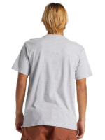 QUIKSILVER/TSHIRT NAVY LOGO HEATHER GREY 6187 - Image 2