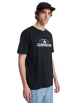 QUIKSILVER/TSHIRT BLACK 08287 EV VISTA - Image 4