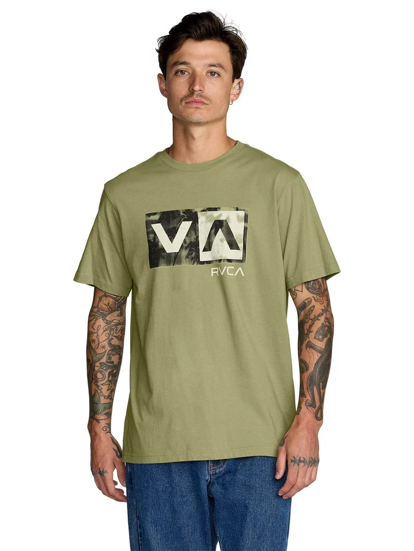 RV416-1 RVCA/TSHIRT RANGER GREEN 351637 BALANCE BOX - Image 1