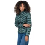 SISSYBOY/PUFFER JACKET GREEN J27432 CROPPED PUFFER
