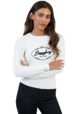 SISSYBOY/KNIT TOP OFF WHITE T33017 MISS ME KNIT TOP - Image 3