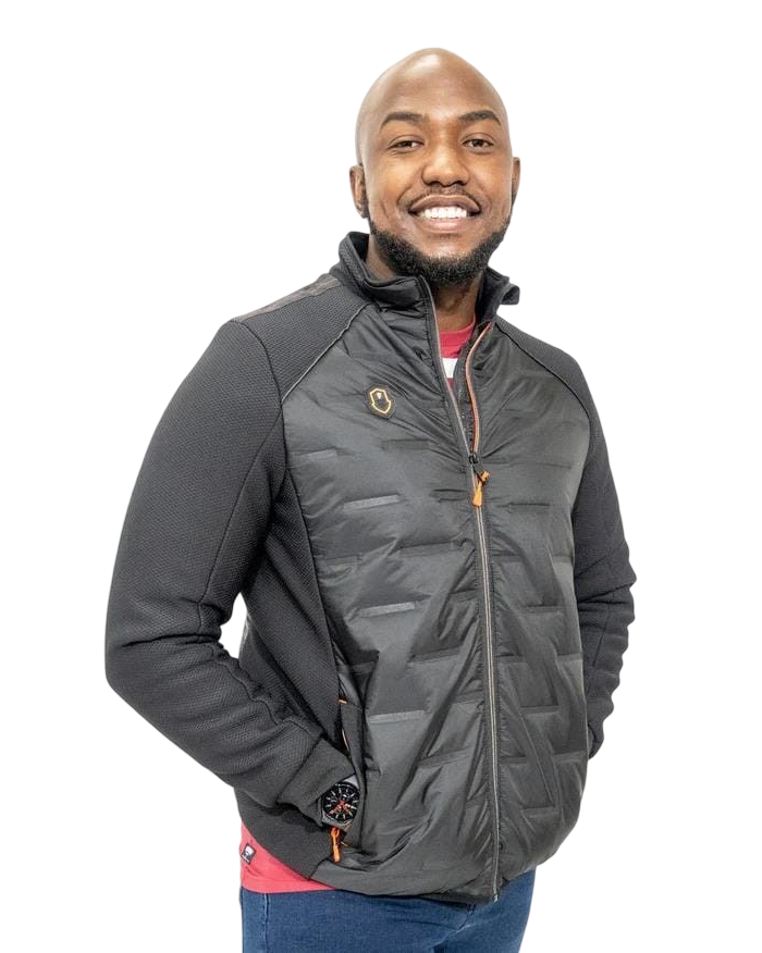 SJ555-3 SOVIET/JACKET BLACK PADDED M KAZAN SVT9011 - Image 1