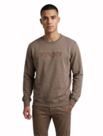 SOVIET/SWEAT TOP TAUPE SVT9553 LEO