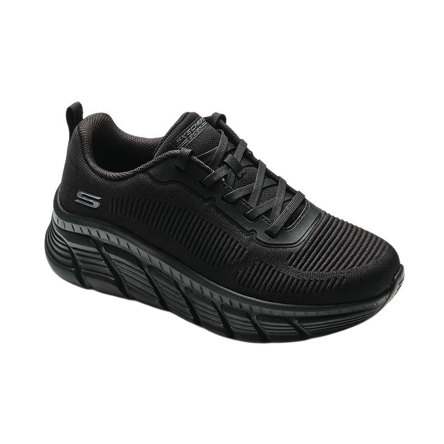 SKECHERS/118360 BLACK BOBS B FLEX HI | Gaby's Gear