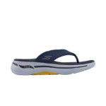 SKECHERS/229063 NAVY YELLOW GO WALK ARCH FIT SANDAL - Image 2