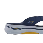 SKECHERS/229063 NAVY YELLOW GO WALK ARCH FIT SANDAL - Image 4