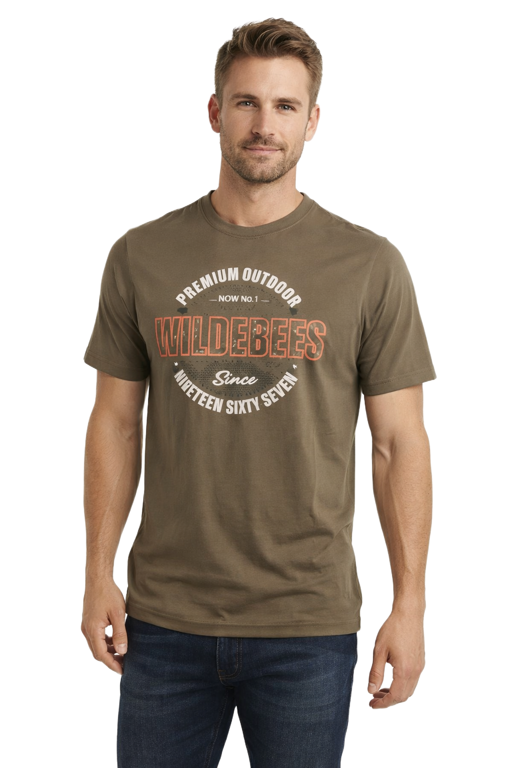 WIL438-1 WILDEBEES/TSHIRT MOSS WMA585 IN YOUR DNA - Image 1