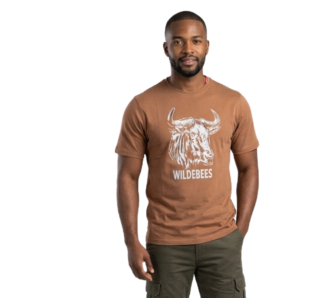 WIL483-1 WILDEBEES/TSHIRT COMBAT WMA559 RAISED SILHOUETTE - Image 1