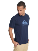 QUIKSILVER/TSHIRT DARK NAVY 6187 CORP LOGO - Image 4