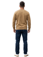 RVCA/SWEATER COYOTE 10500 AIR HEX CREW - Image 2