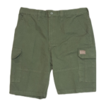 WILDEBEES/SHORTS OLIVE 21CM FIXED WAIST WBM380