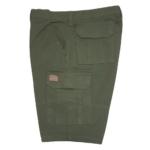 WILDEBEES/SHORTS OLIVE 21CM FIXED WAIST WBM380 - Image 2