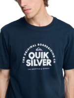 QUIKSILVER/TSHIRT DARK NAVY 08260 FUNDAMENTAL RIDE - Image 4