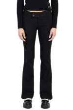 SISSYBOY/PANTS BOOTLEG BLACK THICK WAISTBAND P33203