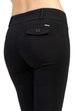 SISSYBOY/PANTS BOOTLEG BLACK THICK WAISTBAND P33203 - Image 3