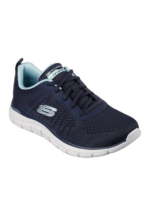 SKECHERS/150141 NAVY AQUA TRACK