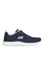 SKECHERS/150141 NAVY AQUA TRACK - Image 5