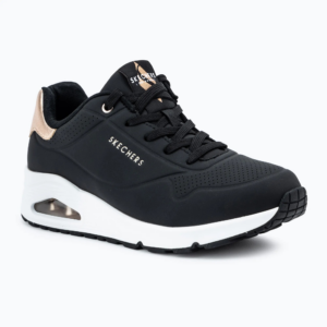 SKECHERS/177094 BLACK WHITE UNO
