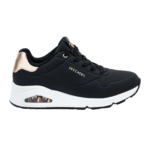 SKECHERS/177094 BLACK WHITE UNO - Image 4