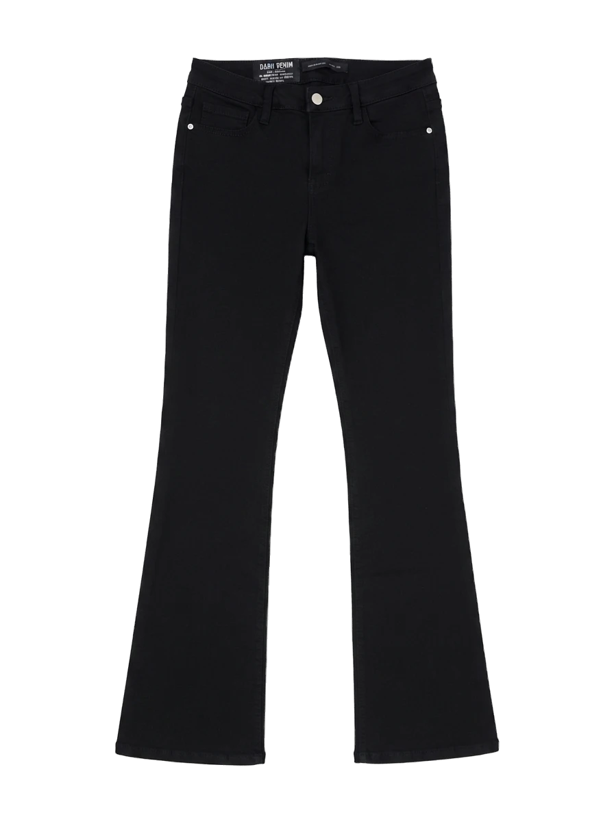 SI1401-1 SISSYBOY/JEAN BOOTLEG BLACK P33494 DONNAE LOW WAIST BOO - Image 1