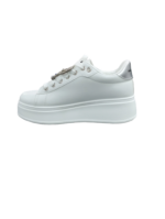 SISSYBOY/SHOES SH1508 WHITE GABRIELLA CHARMS ON SHOE LACE - Image 2