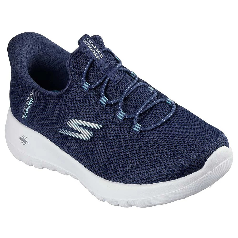 SK1808-1 SKECHERS/124678 NAVY AQUA GO WALK JOY - Image 1