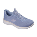 SKECHERS/150268 LIGHT BLUE MULTI SUMMITS