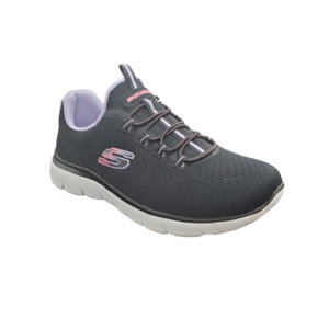 SKECHERS/150282 BLACK MULTI SUMMITS