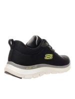 SKECHERS/232229 BLACK WHITE FLEX ADVANTAGE 4.0 - Image 3