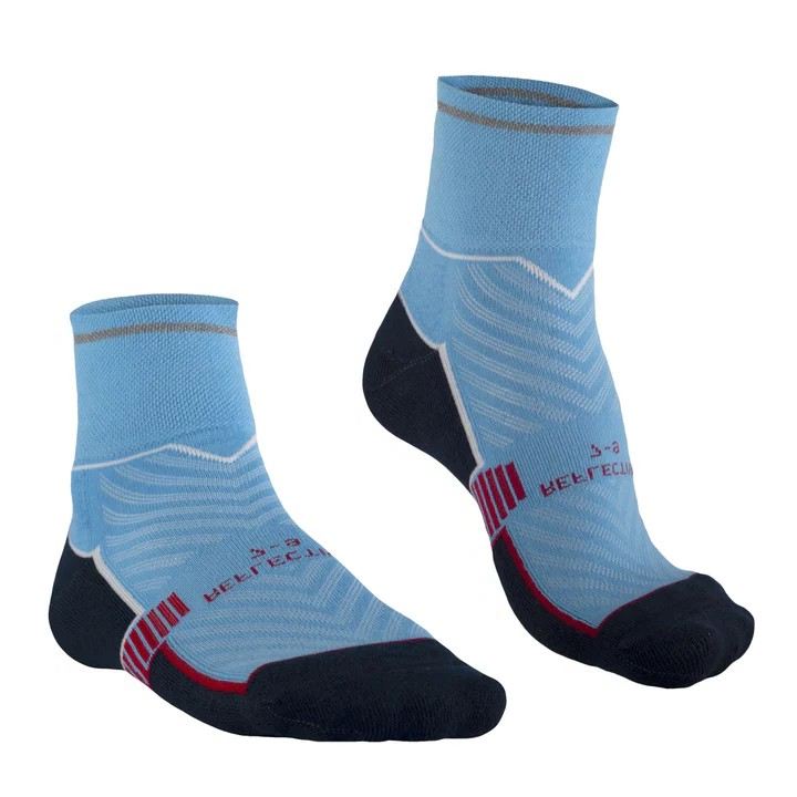 FAL415-1 FALKE/REFLECTIVE RUNNER BLUE RED 8035 - Image 1